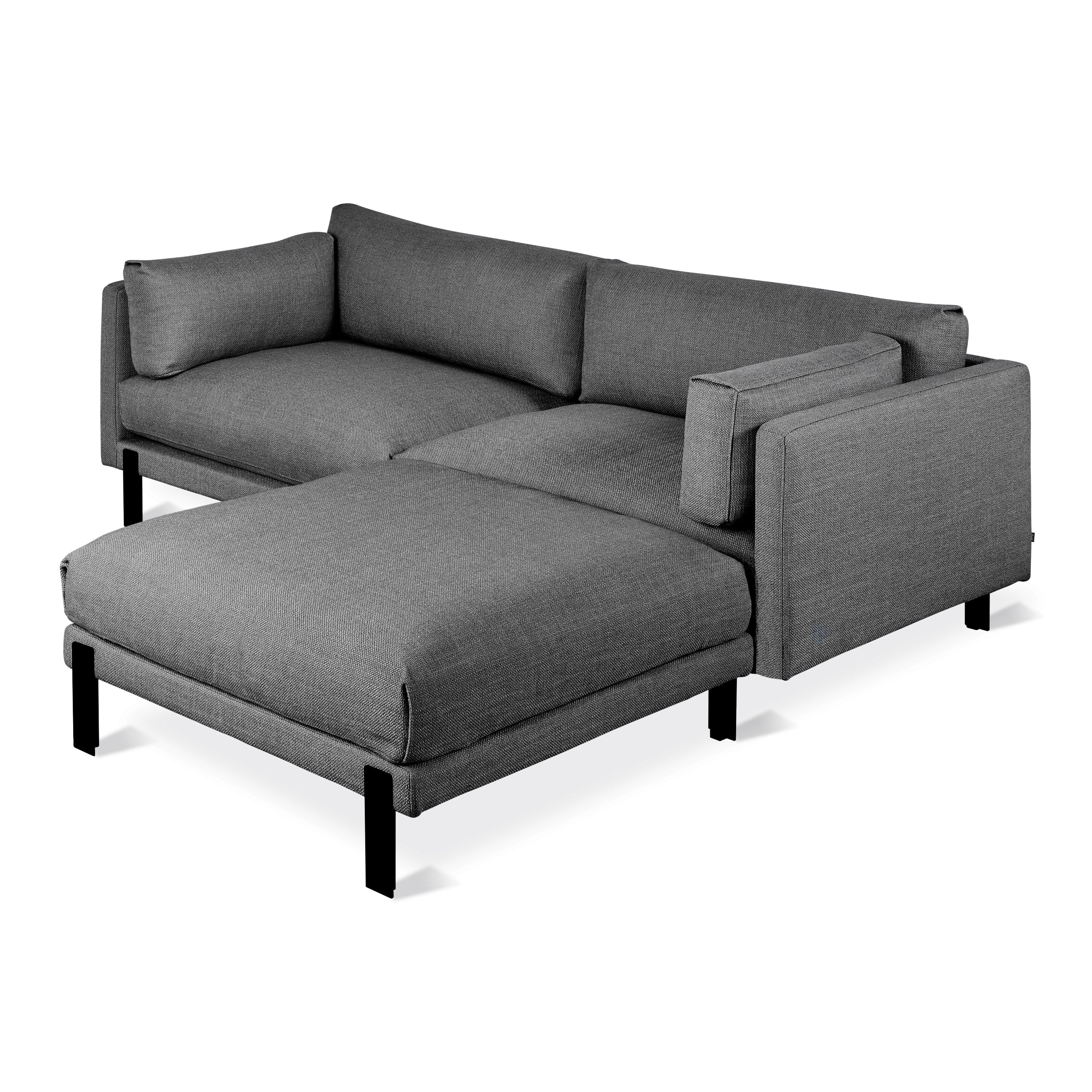 Gus* Modern Silverlake Loft Bi-Sectional - Rug & Weave