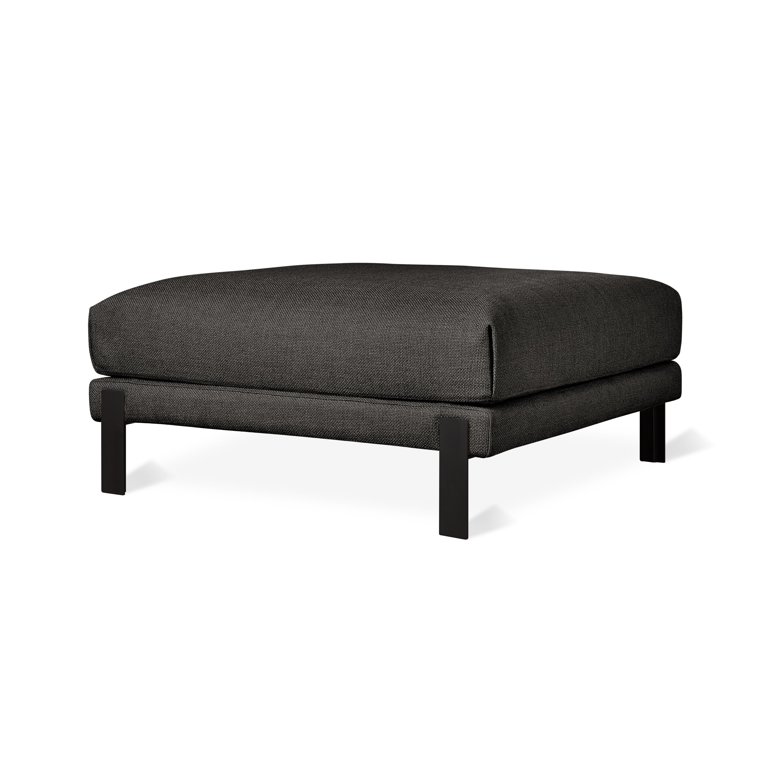 Gus* Modern Silverlake Ottoman 6 - FURNITURE - ottoman Gus Andorra Espresso