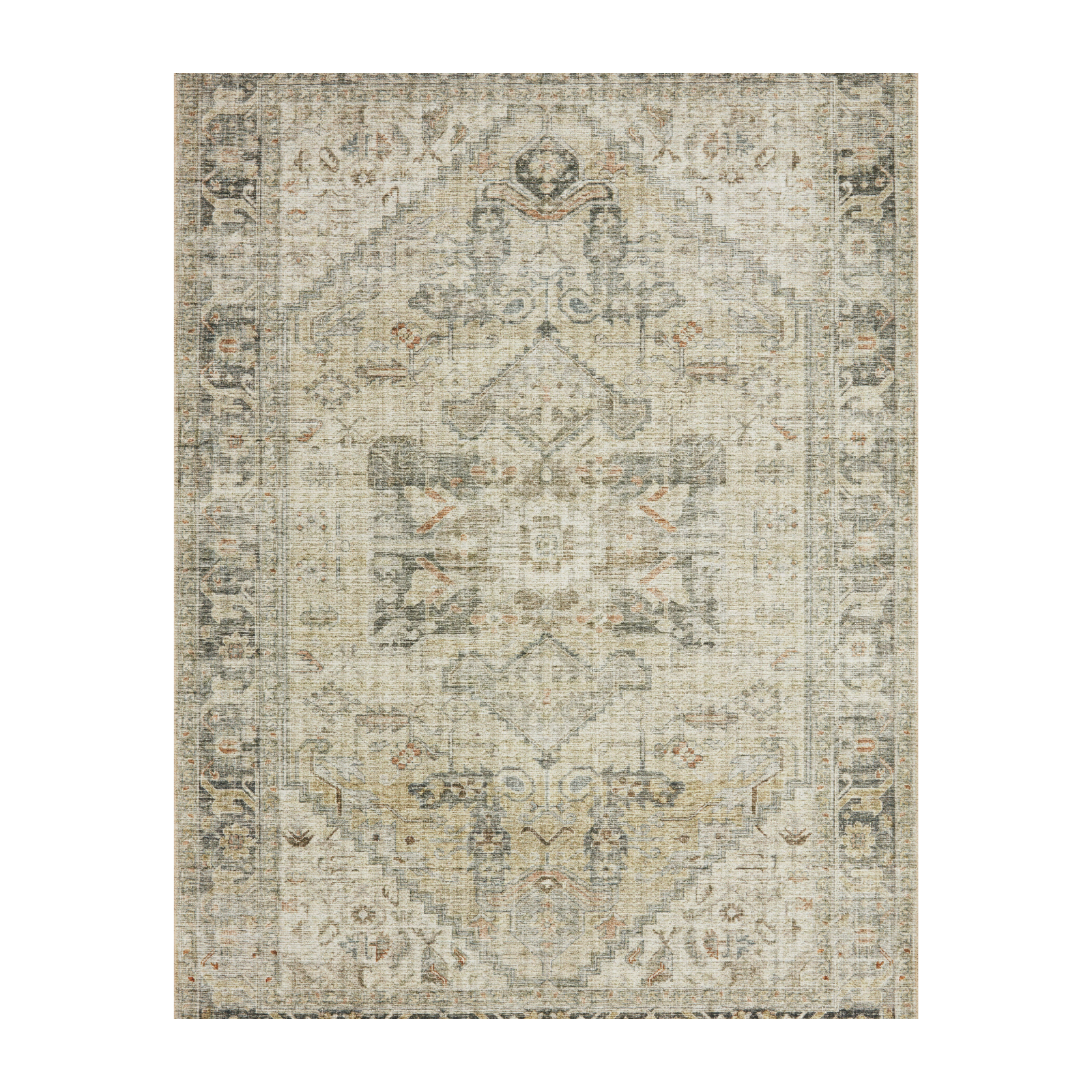 Loloi Skye Natural / Sand Rug 2-RUGS - patterned Loloi 18" x 18" sample