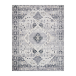 Loloi Skye Silver / Grey Rug patterned rugs Loloi