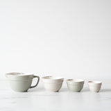 Stoneware Batter Bowl Measuring Cup Set measuring cups Creative Co-op (DYA)