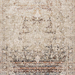 Loloi Theia Taupe / Brick Rug RUGS - patterned Loloi