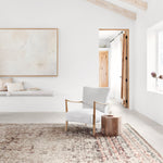 Loloi Theia Taupe / Brick Rug RUGS - patterned Loloi