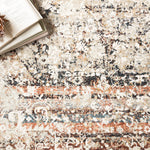 Loloi Theia Taupe / Brick Rug RUGS - patterned Loloi