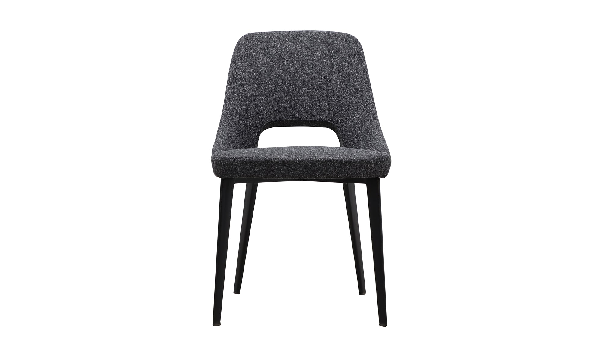 Set of Two Tiff Dining Chair - Dark Grey 10 - a - FURNITURE - dining chair Moe's Furniture