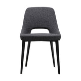 Set of Two Tiff Dining Chair - Dark Grey 10 - a - FURNITURE - dining chair Moe's Furniture