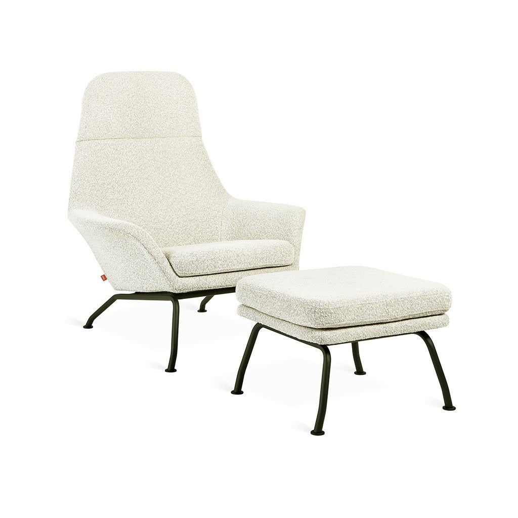 Gus* Modern Tallinn Chair & Ottoman - Rug & Weave