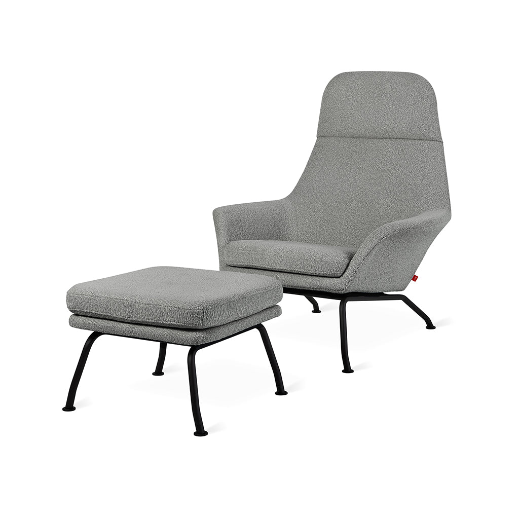 Gus* Modern Tallinn Chair & Ottoman - Rug & Weave