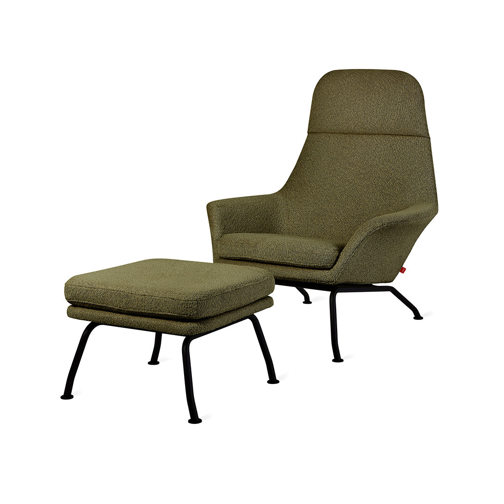 Gus* Modern Tallinn Chair & Ottoman - Rug & Weave