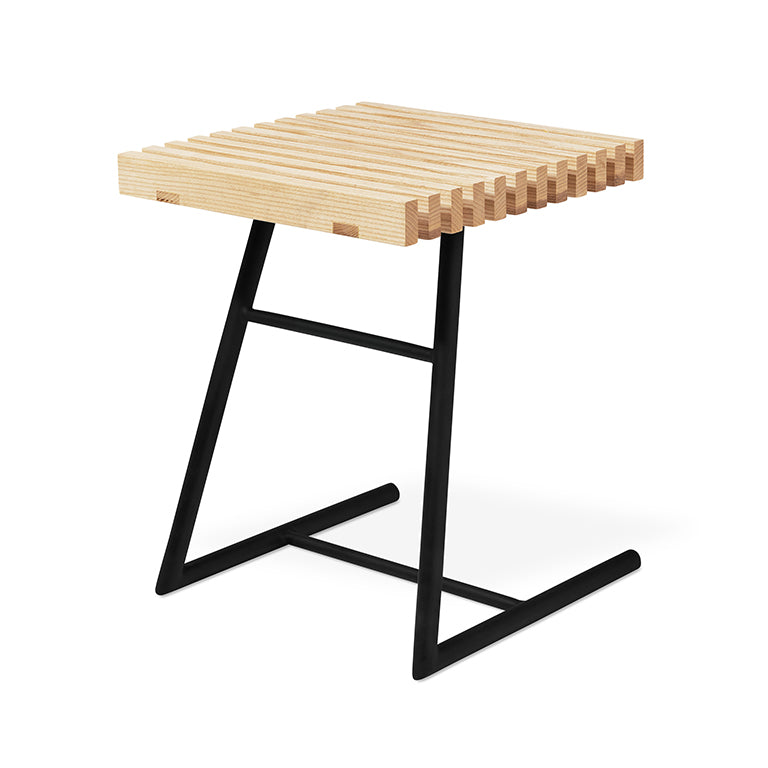 Gus* Modern Transit End Table - Ash 5 - a - FURNITURE - accent table - wood Gus