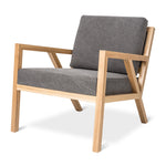 Gus* Modern Truss Lounge Chair 3 - FURNITURE - chair Gus Vintage Smoke Natural Ash