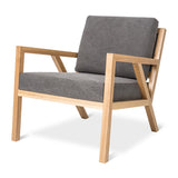 Gus* Modern Truss Lounge Chair 3 - FURNITURE - chair Gus Vintage Smoke Natural Ash