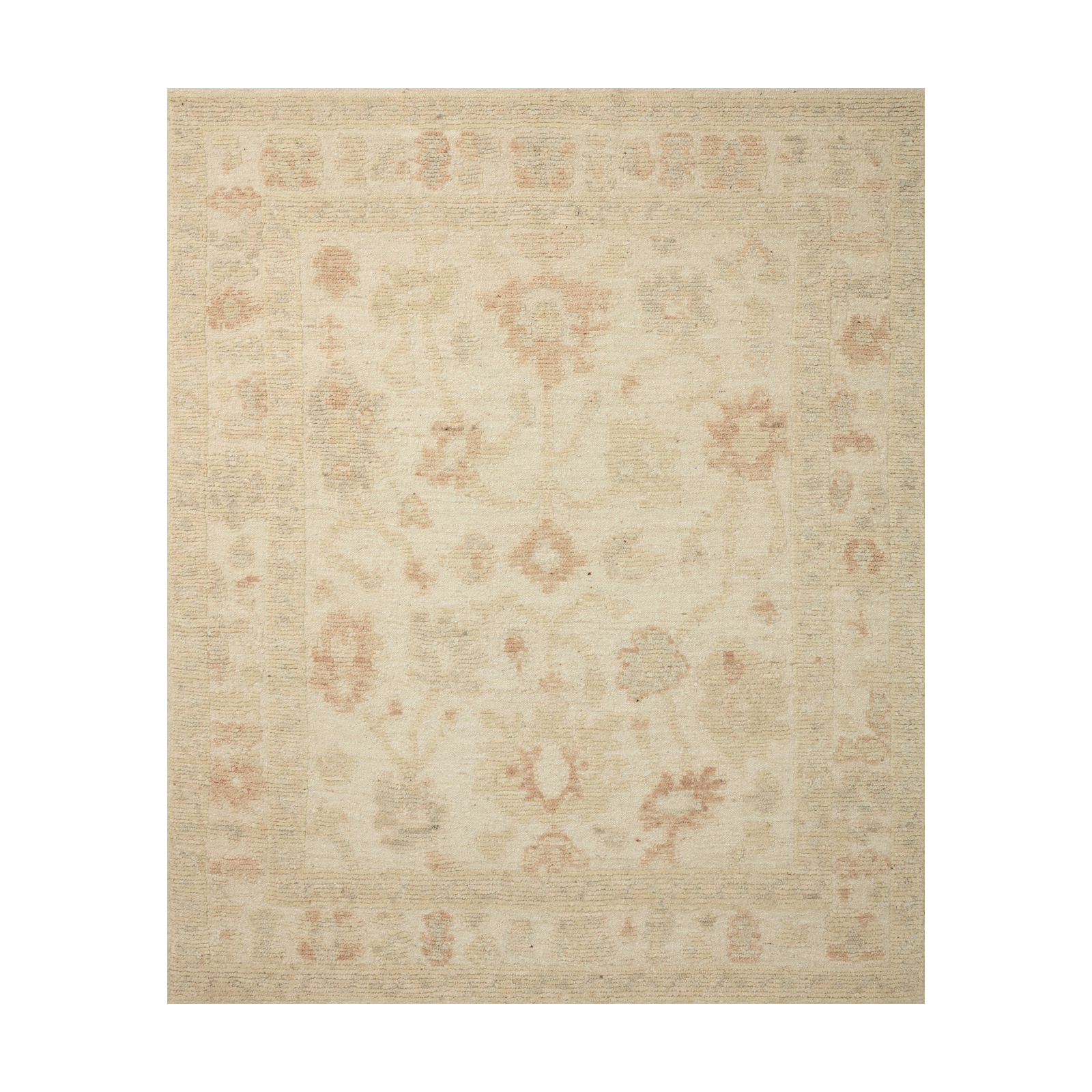 Loloi Emilia Ivory / Clay 2- RUGS - wool Loloi