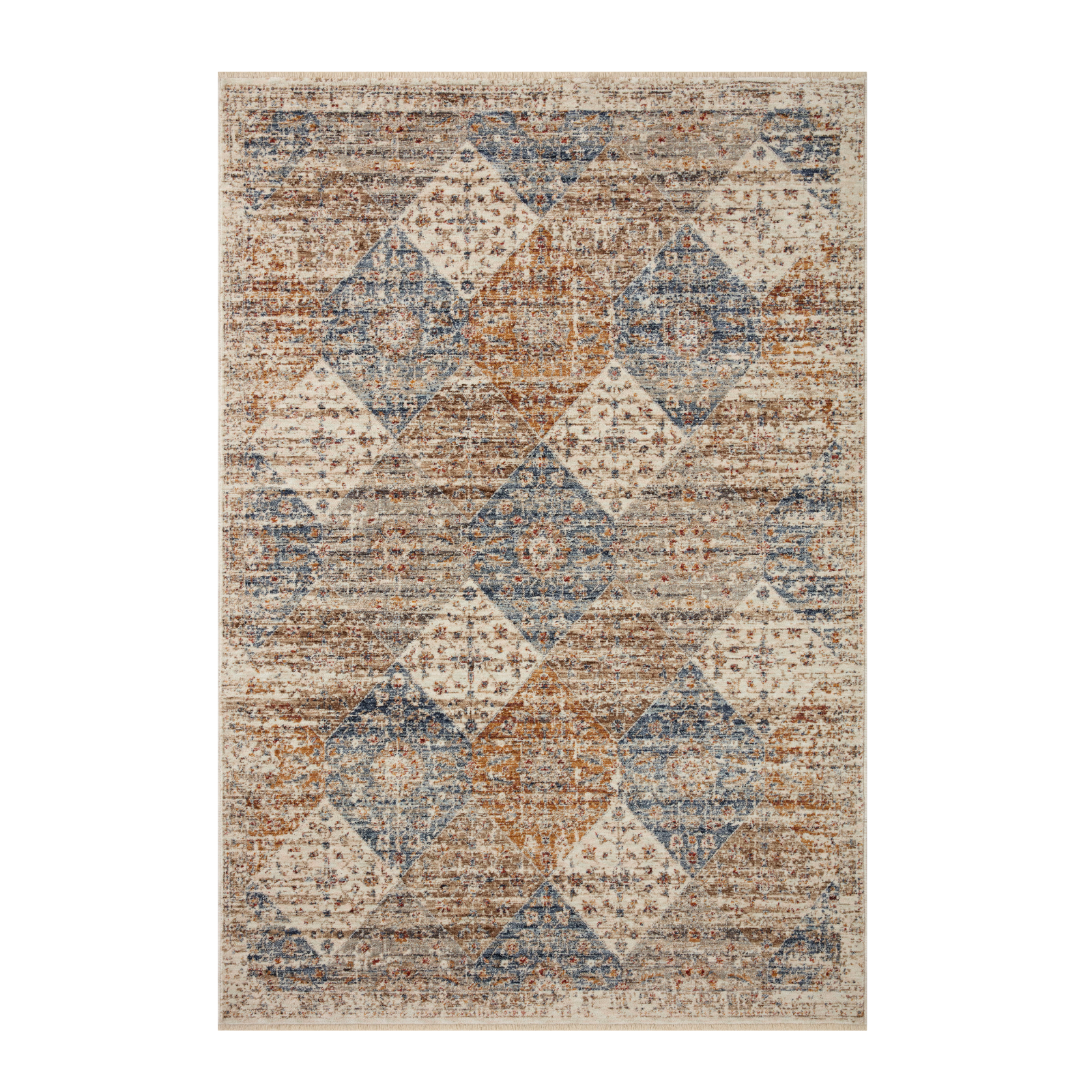Loloi Sorrento Ivory / Multi 2-RUGS-patterned Loloi