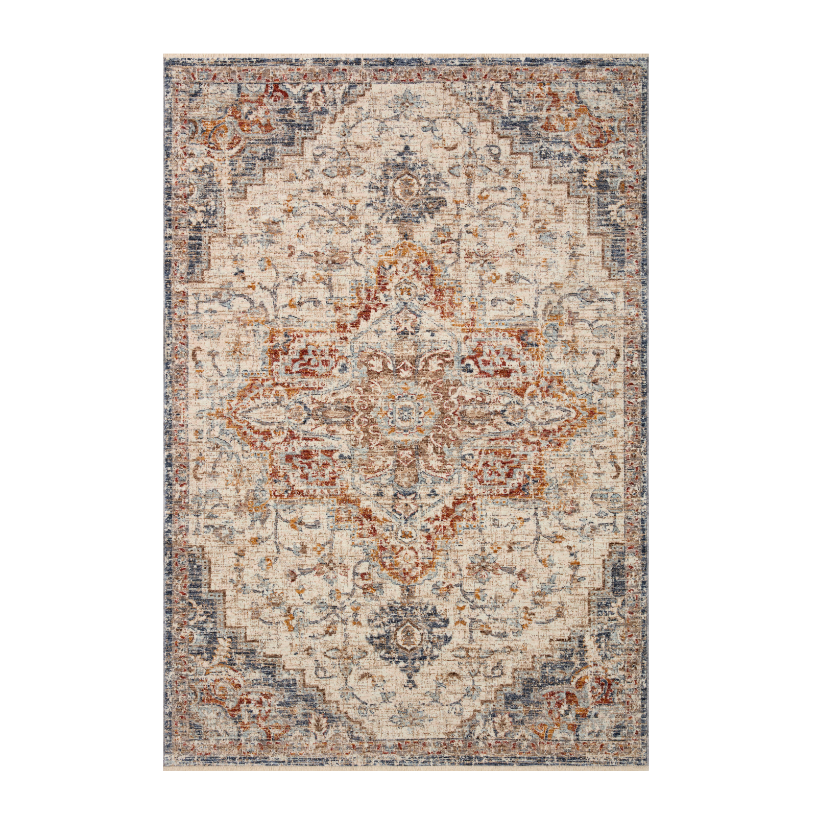 Loloi Sorrento Ivory / Fiesta 2-RUGS-patterned Loloi