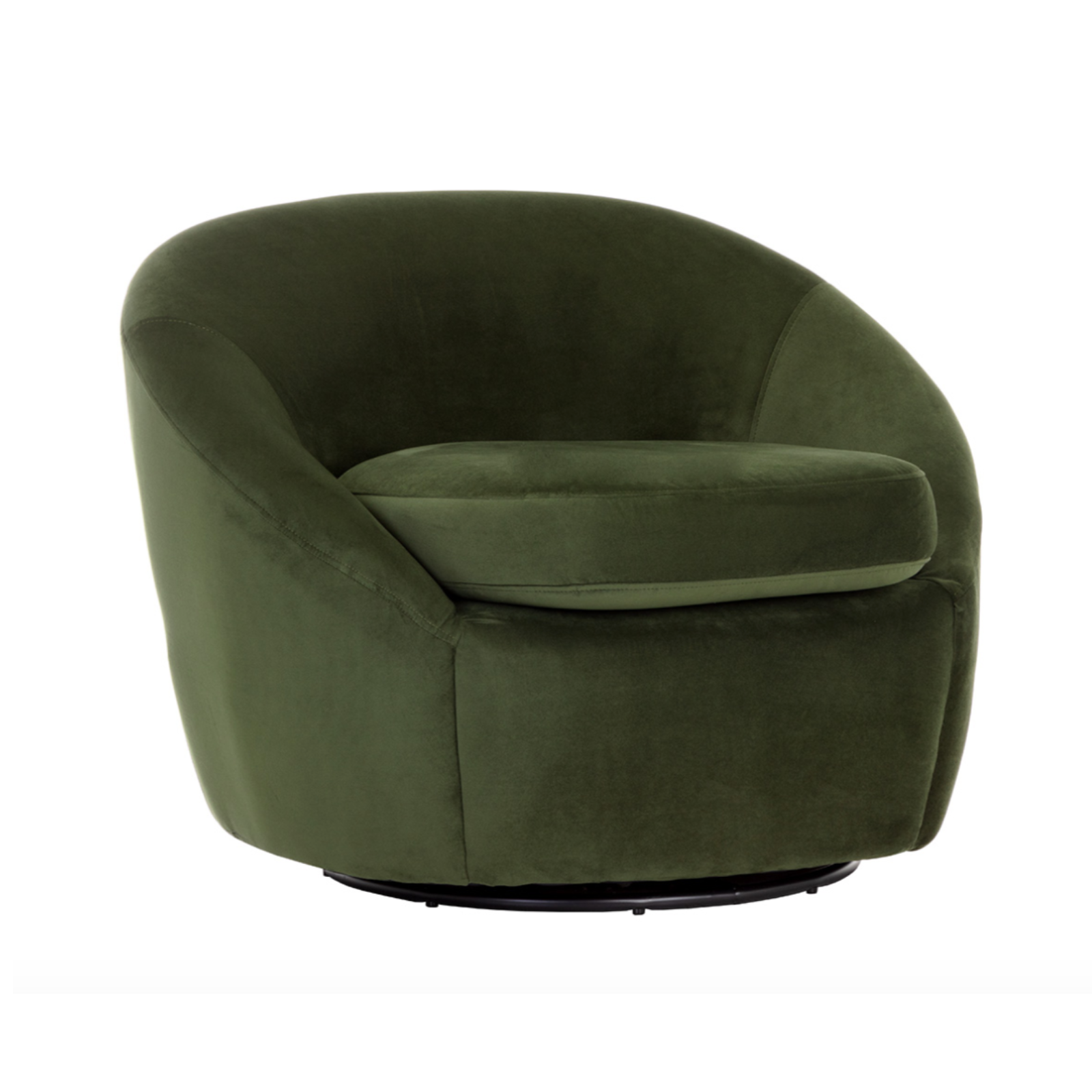 Utopia Swivel Lounge Chair - Green - Rug & Weave