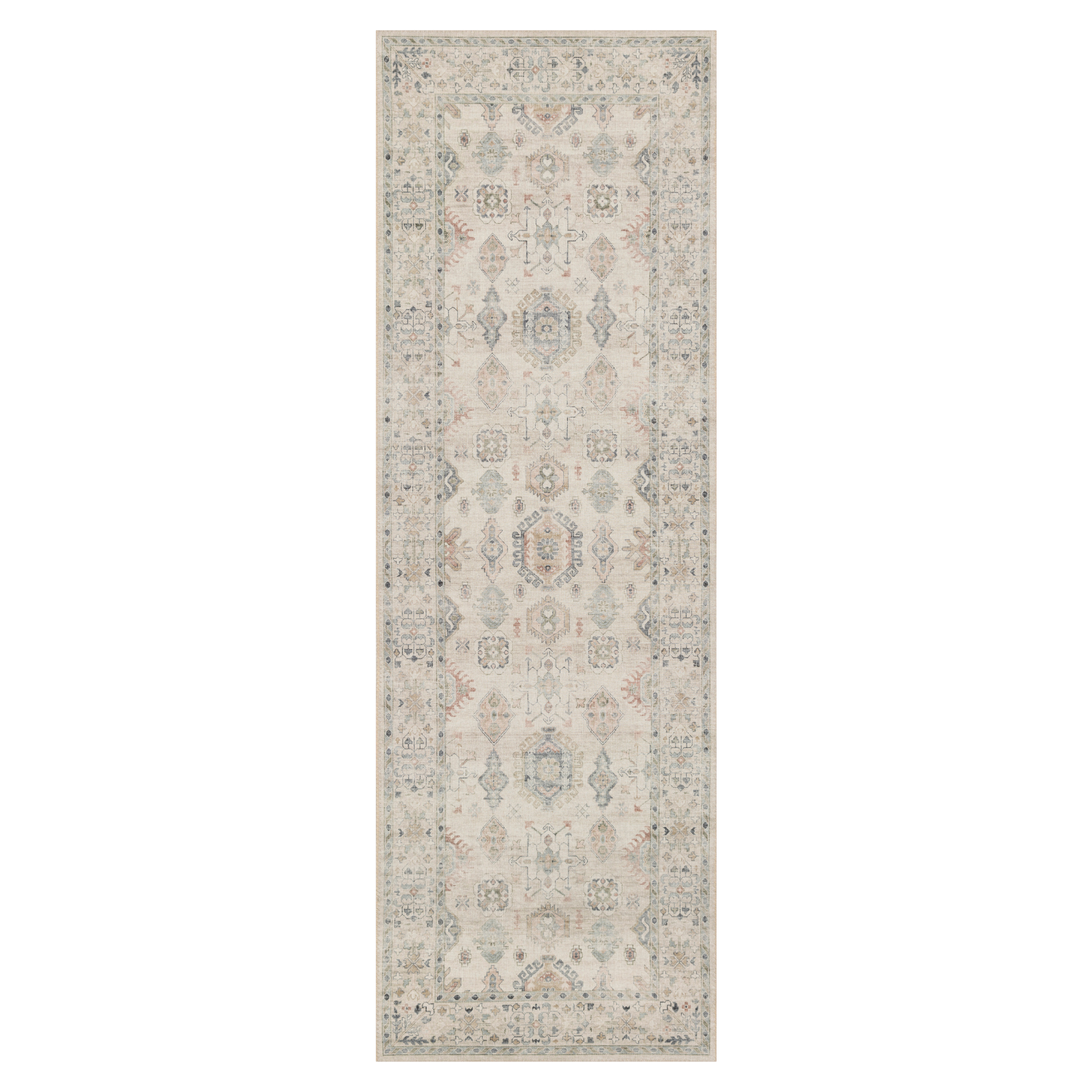 Loloi Hathaway Beige / Multi Rug 1-RUGS - patterned Loloi