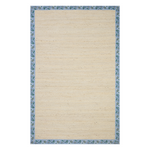 Rifle Paper Co. x Loloi Costa Ivory / Periwinkle Rug 1-RUGS-patterned Loloi