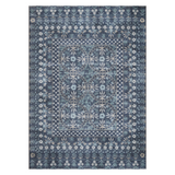 Rifle Paper Co. x Loloi Maison Rosette Blue Rug 1-patterned rugs Loloi