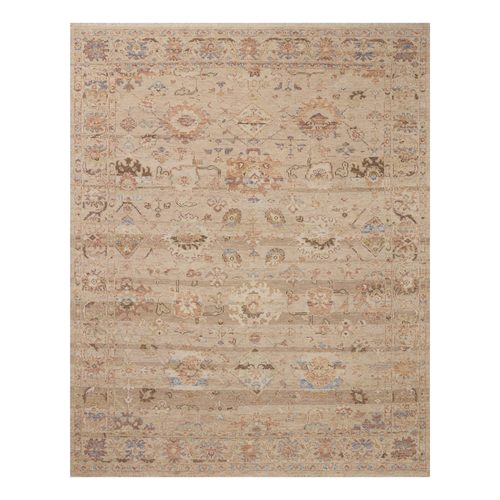 Loloi Dominic Blush / Taupe Rug 3-natural fibre rugs Loloi