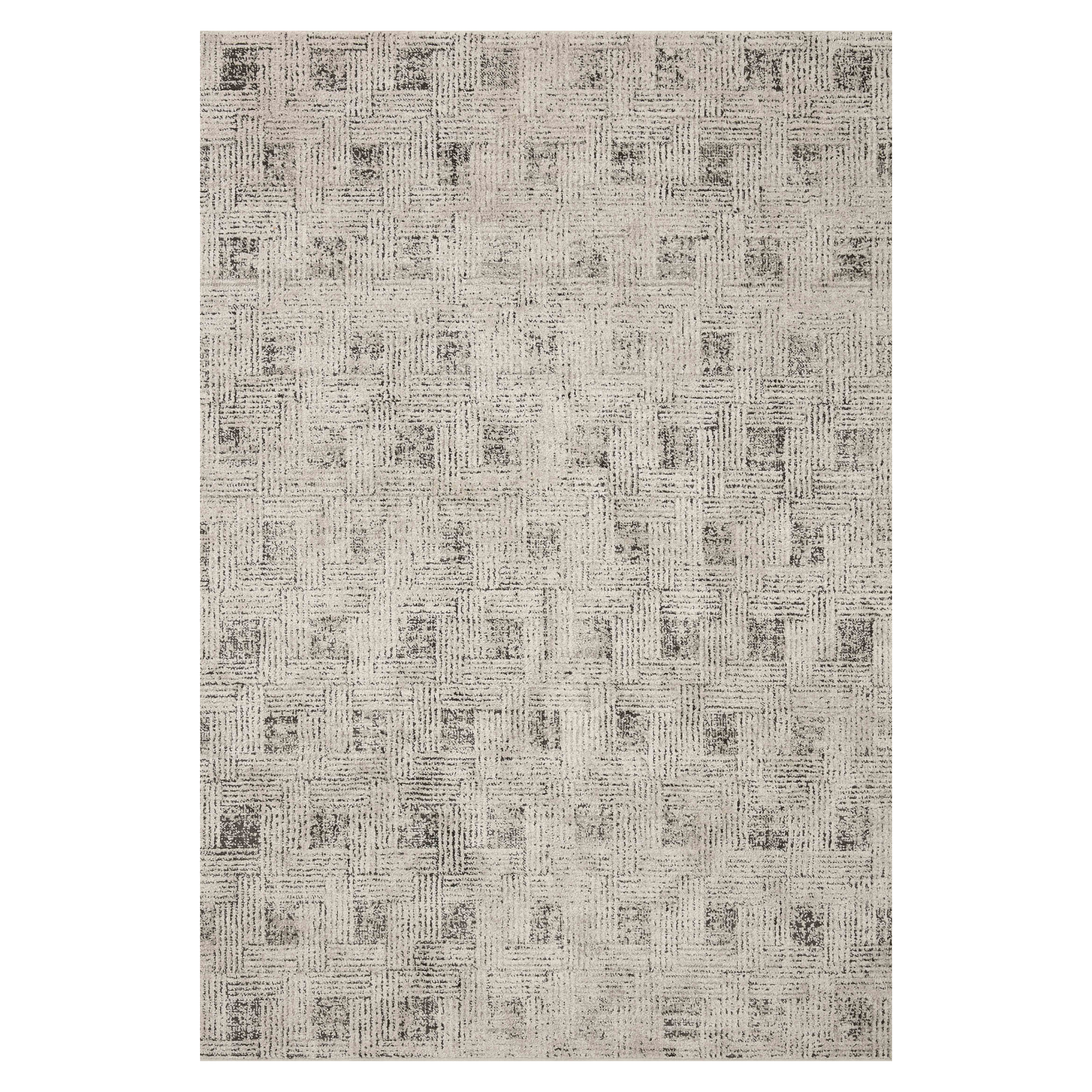 Loloi Kamala Grey / Graphite Rug 0-RUGS-patterned Loloi