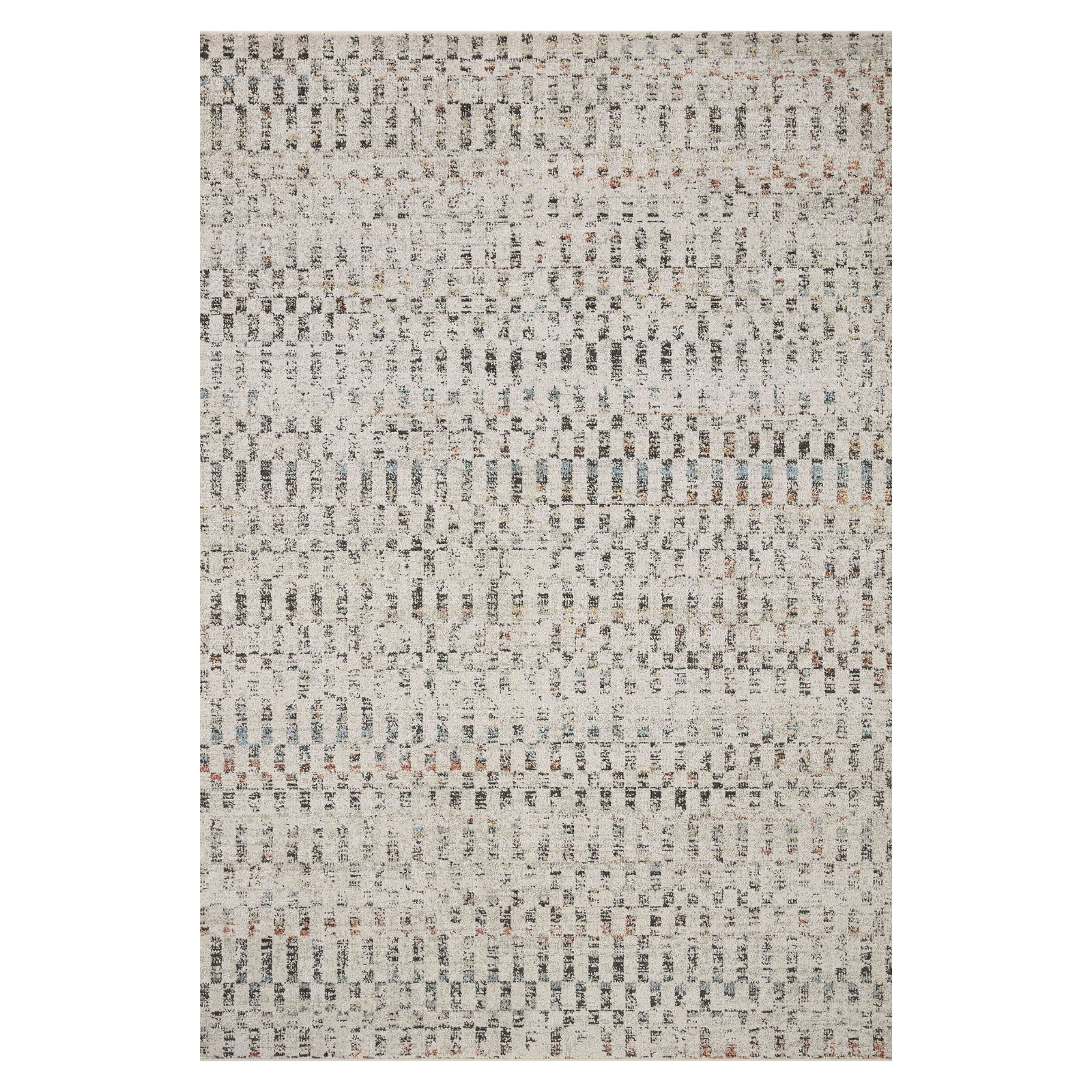 Loloi Kamala Grey / Multi Rug 0-RUGS-patterned Loloi