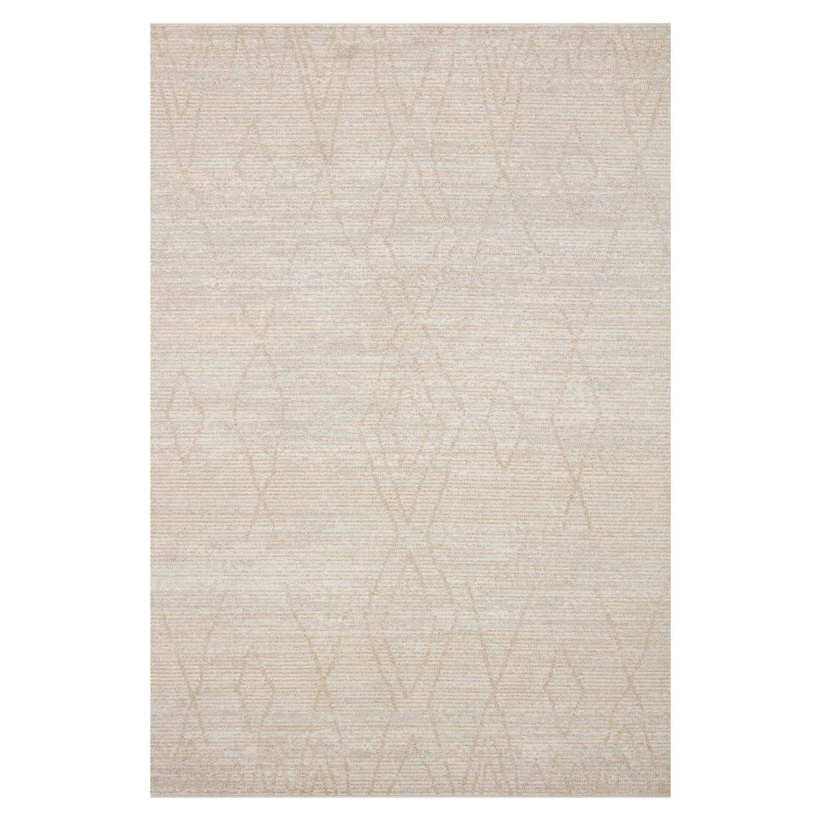 Loloi Kamala Natural / Mist Rug 0-RUGS-patterned Loloi