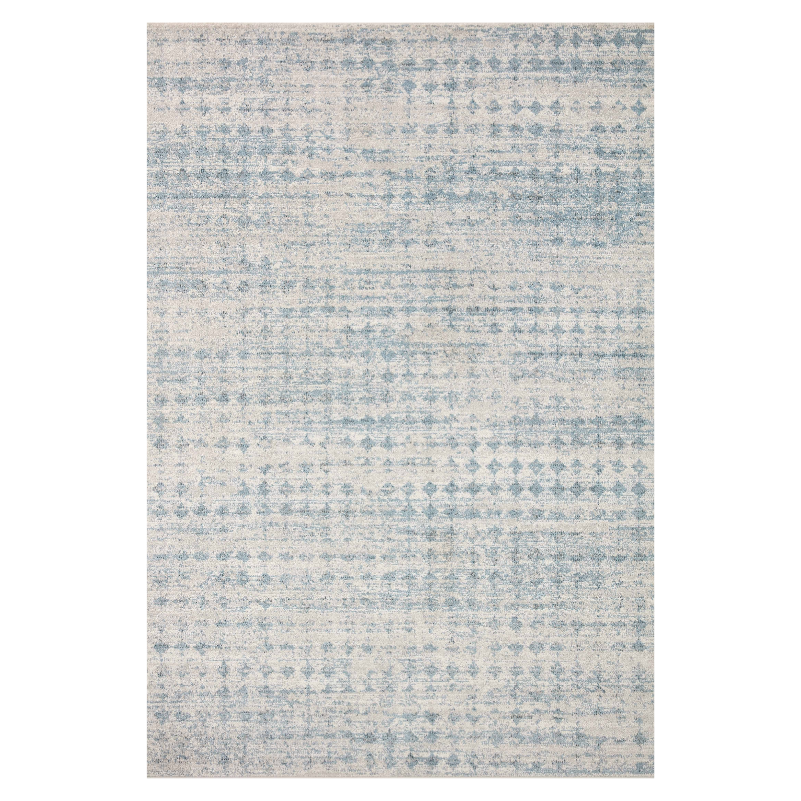 OVERSTOCK RUG - Loloi Kamala Sky / Dove Rug - 5'3" x 7'9" IN STORE - Sale Rug Loloi