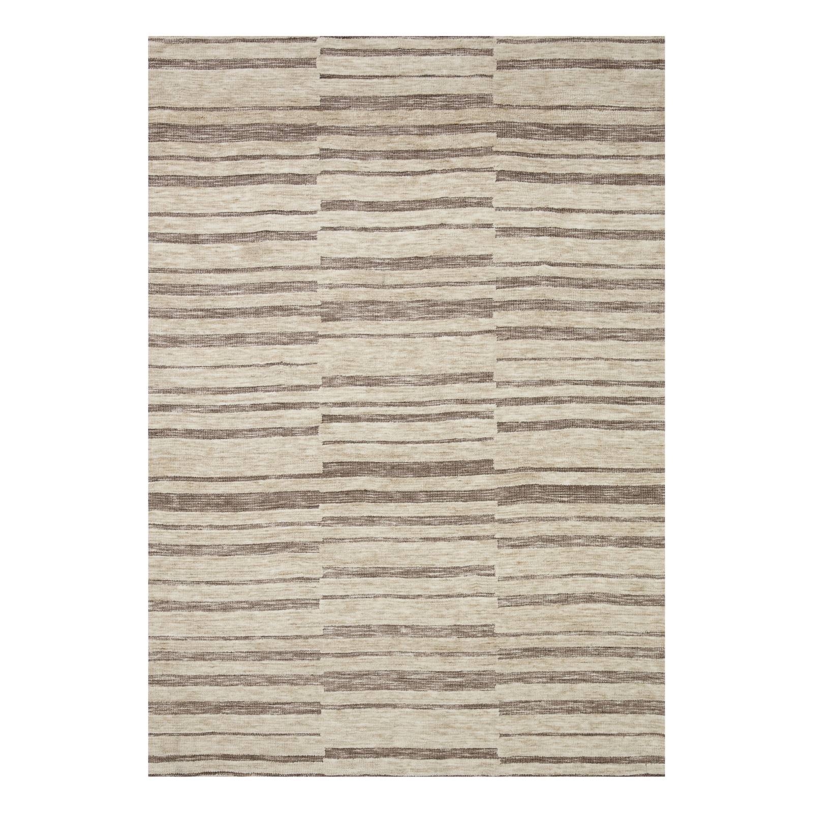 Loloi Neda Natural / Taupe Rug 2-RUGS - patterned Loloi