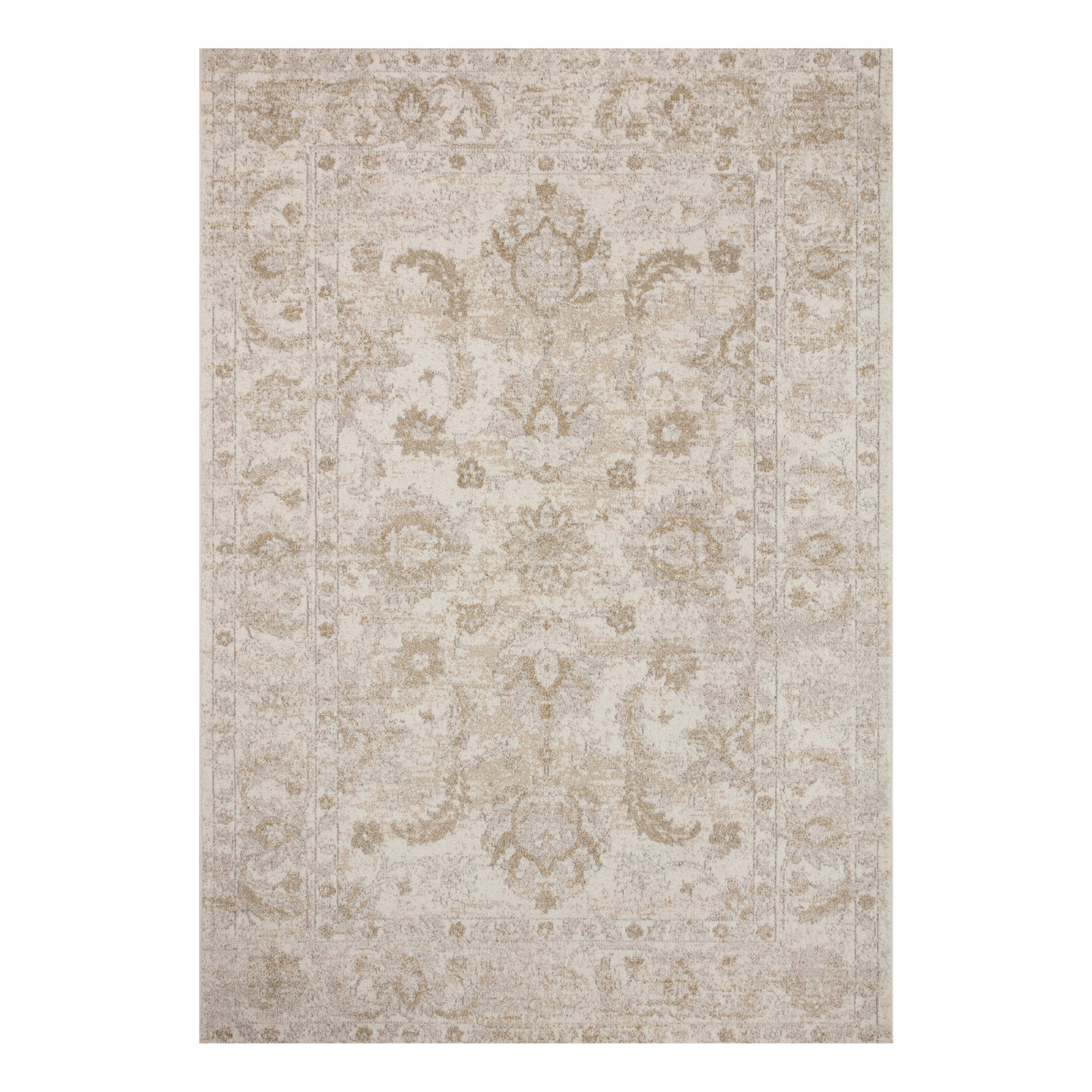 Loloi Odette Ivory / Beige Rug 0-RUGS-patterned Loloi