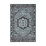 Loloi Odette Sky / Charcoal Rug 0-RUGS-patterned Loloi