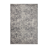 Loloi Indra Charcoal / Silver Rug 0-RUGS-patterned Loloi