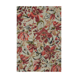 Loloi Belladonna Ivory / Raspberry Rug