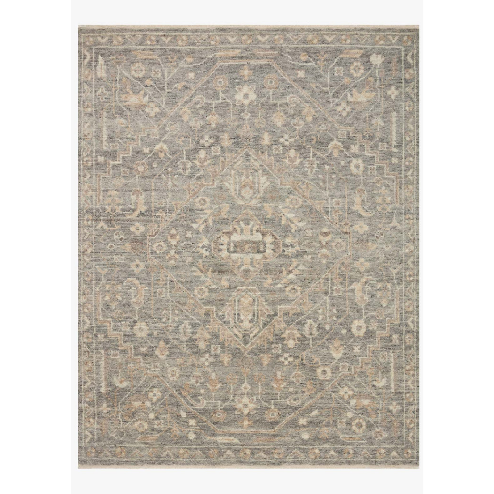 Loloi Marco Granite / Taupe Rug RUGS - wool Loloi