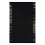 Loloi Sadie Black Indoor/Outdoor Rug 5-Rugs - indoor/outdoor Loloi
