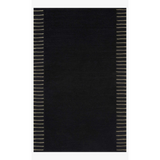 Loloi Sadie Black Indoor/Outdoor Rug 5-Rugs - indoor/outdoor Loloi
