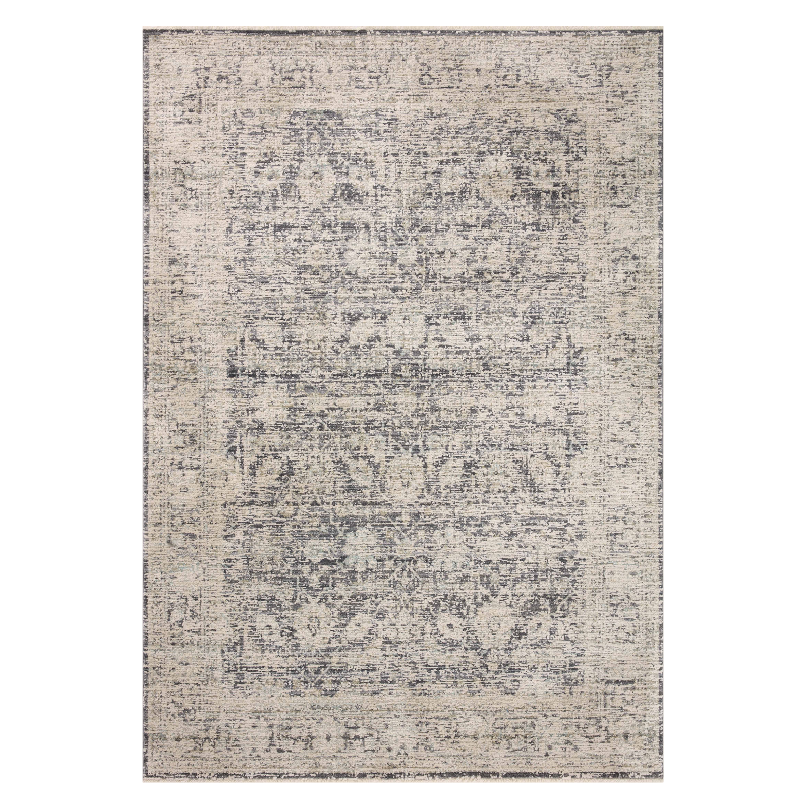 Amber Lewis x Loloi Alie Charcoal / Beige - Rug & Weave