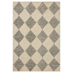 Chris Loves Julia x Loloi Francis Beige / Charcoal Rug - Rug & Weave