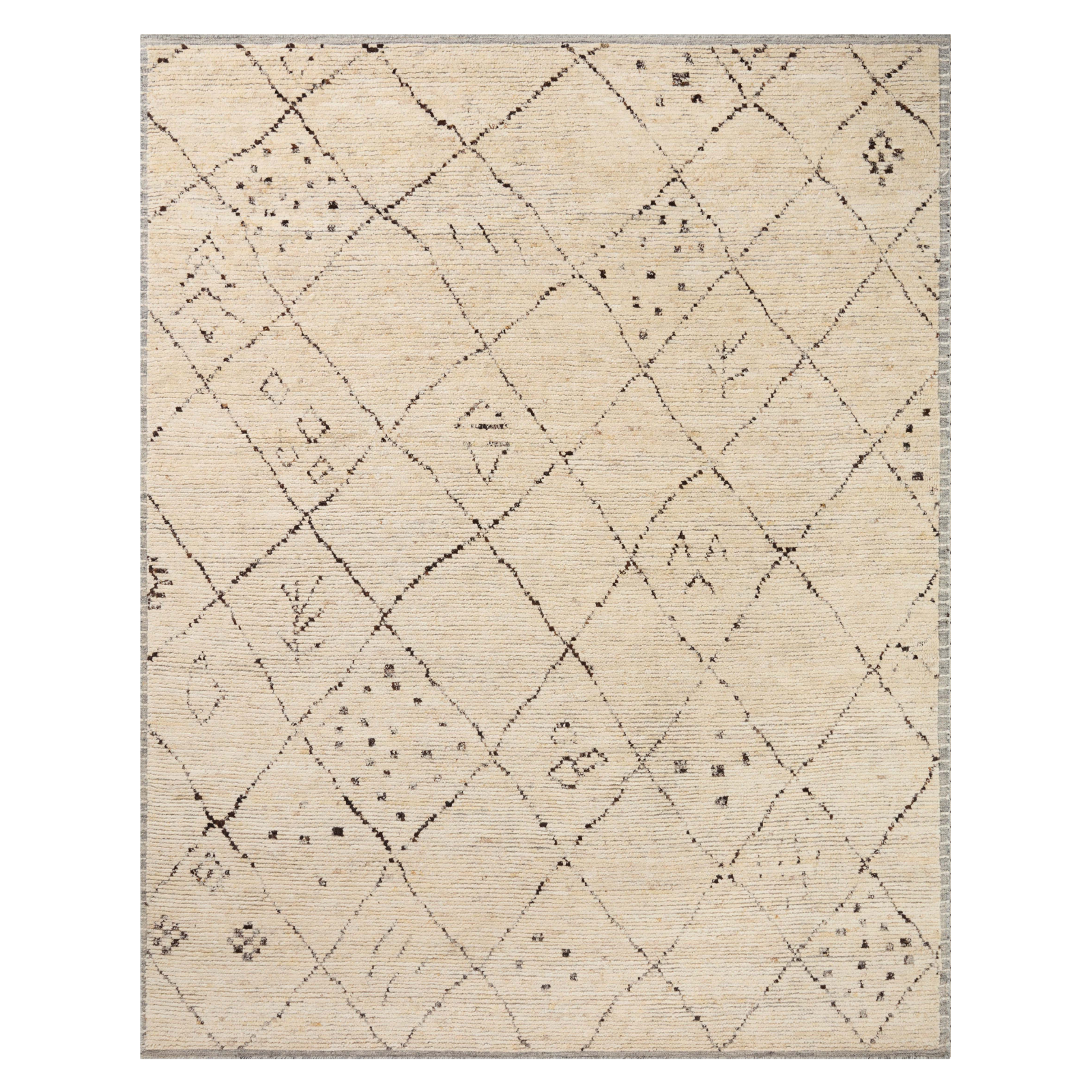 Amber Lewis x Loloi Briyana Natural / Stone - Rug & Weave