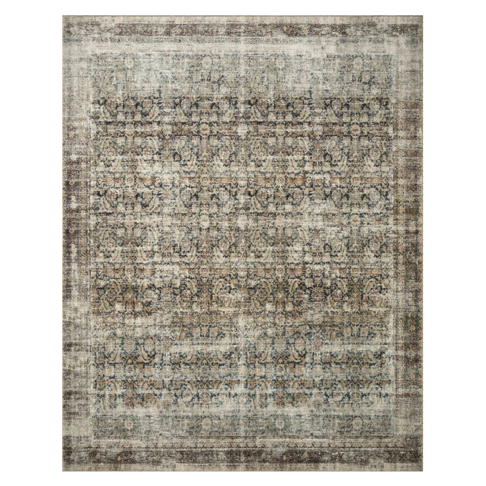 Amber Lewis x Loloi Morgan Navy / Sand - Rug & Weave