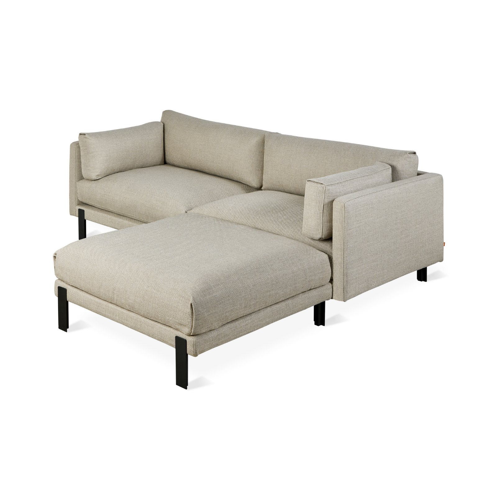 Gus* Modern Silverlake Loft Bi-Sectional - Rug & Weave