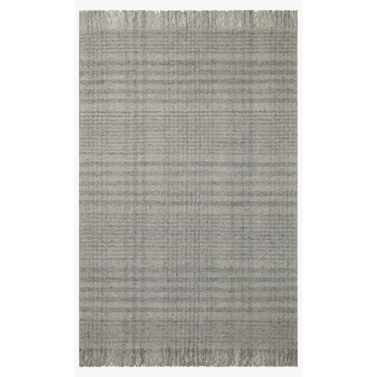Loloi Caleb Grey / Dk. Grey Rug 0-RUGS - wool Loloi