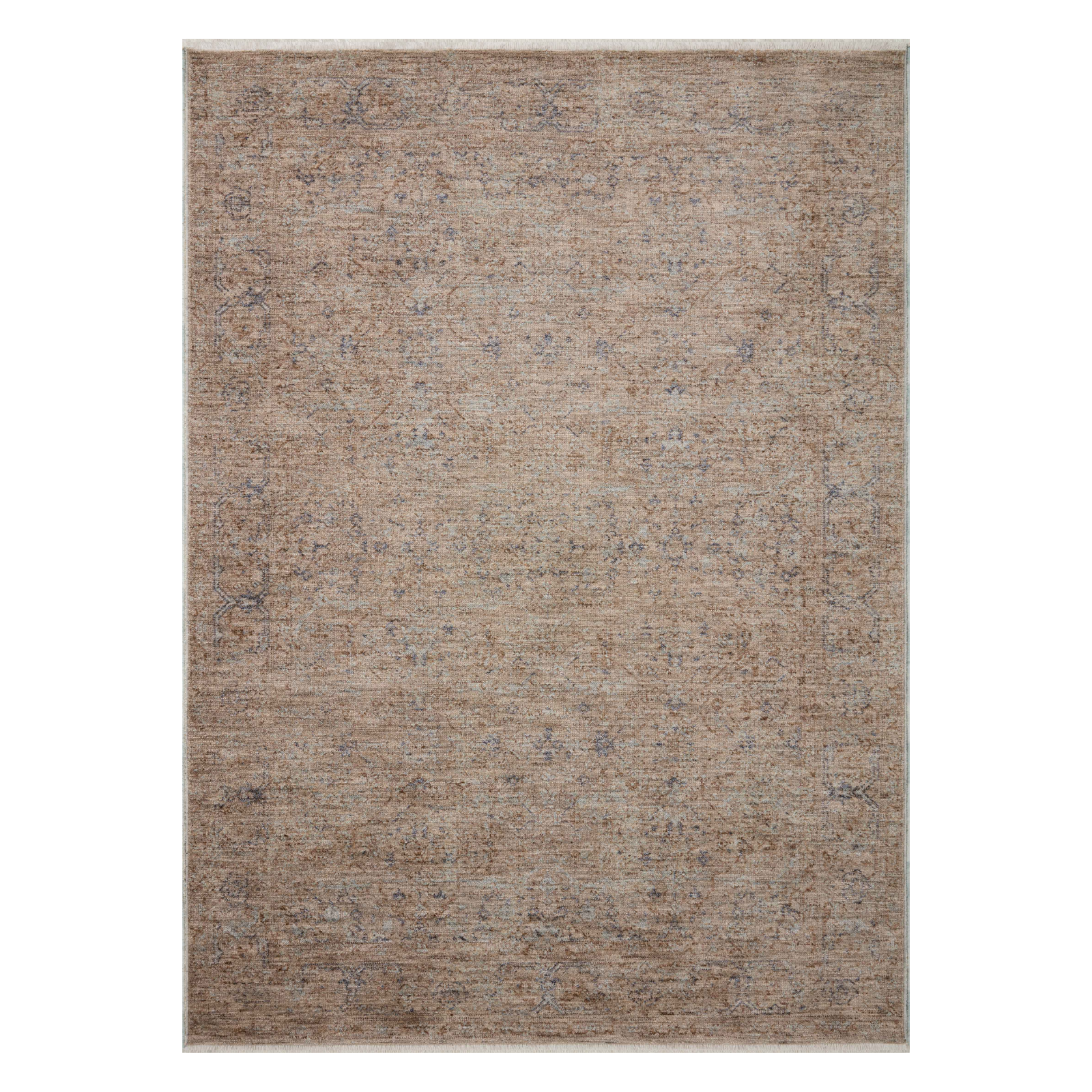 Angela Rose x Loloi Blake Taupe/ Blue Rug - Rug & Weave