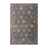 Rifle Paper Co. X Loloi/ Fiore Hawthorne Charcoal Rug 3 - RUGS - patterned Loloi