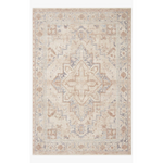 Loloi Carlisle Beige / Slate Rug RUGS - vintage inspired Loloi