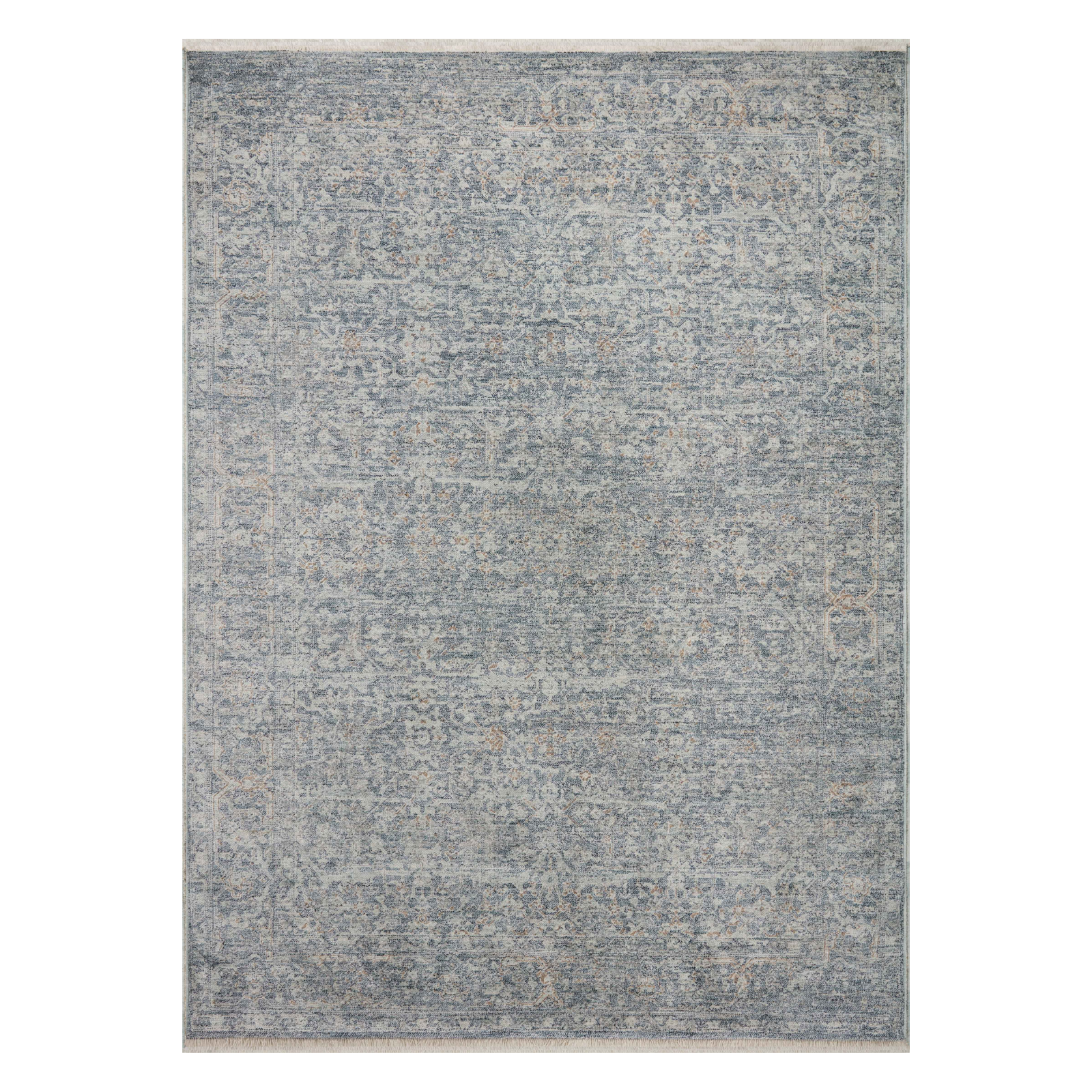 Angela Rose x Loloi Blake Denim/ Taupe Rug - Rug & Weave