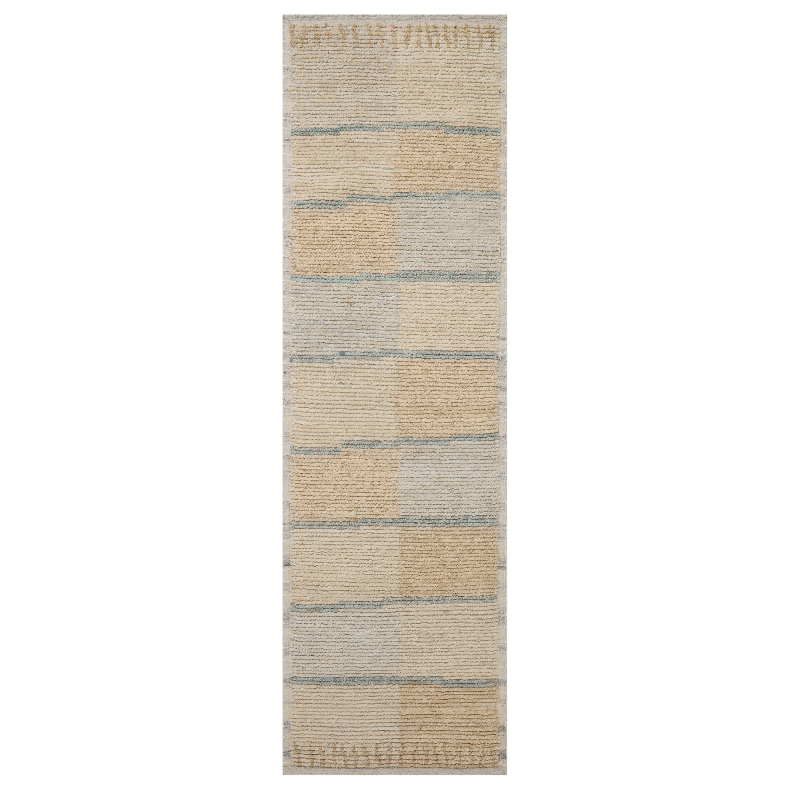 Amber Lewis x Loloi Briyana Sky / Wheat 1-natural fibre rugs Loloi