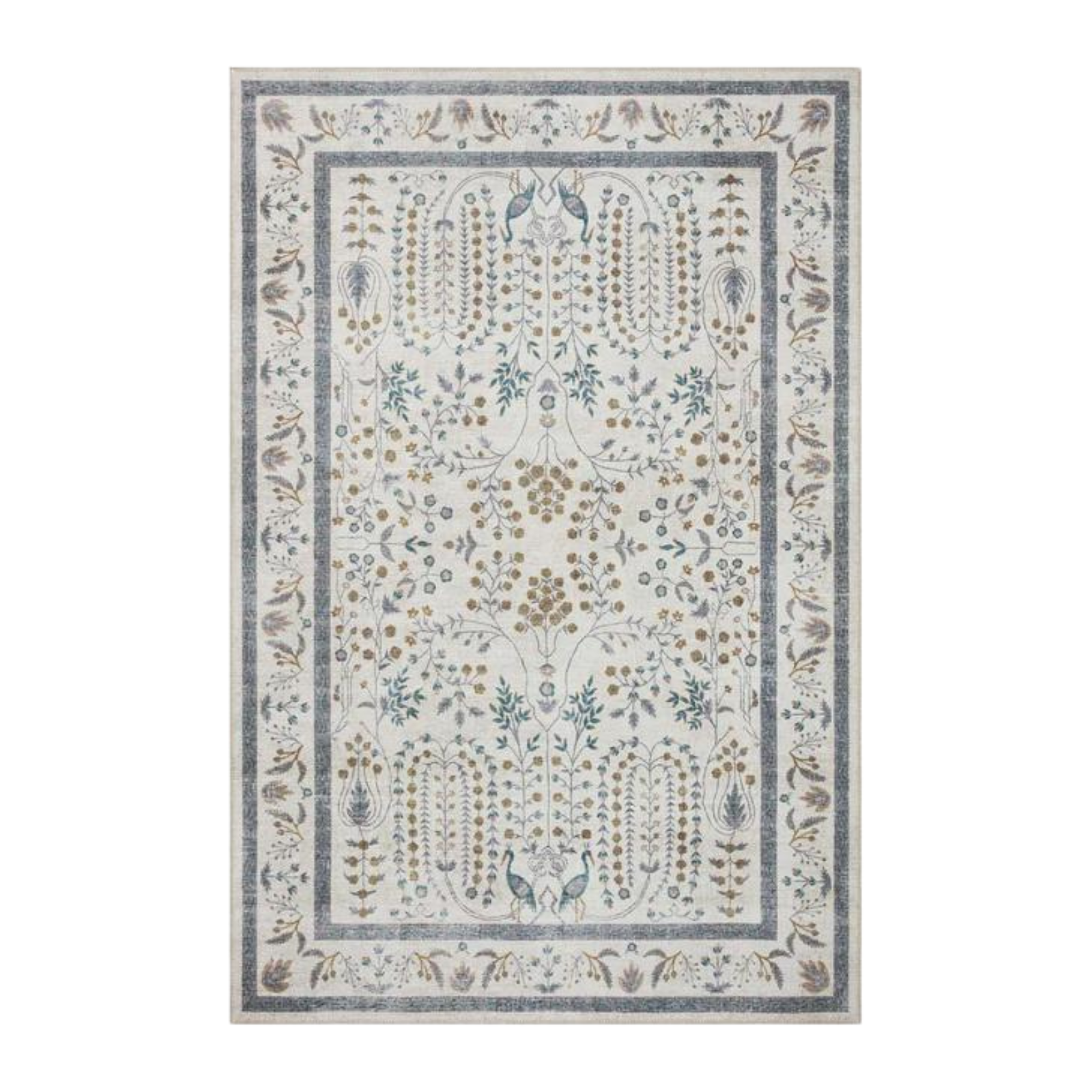 Rifle Paper Co. X Loloi/ Maison Wisteria Cream Rug - Rug & Weave