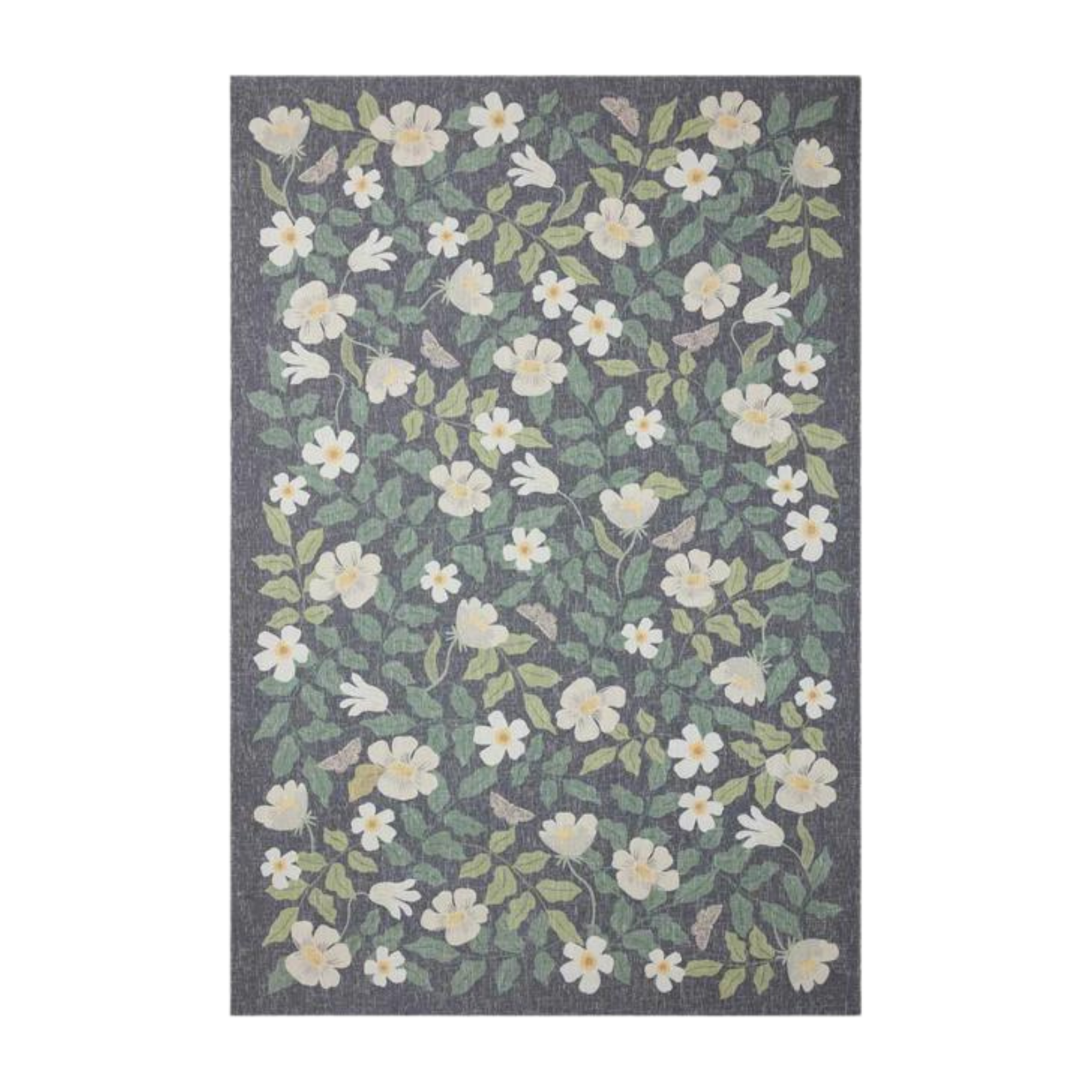 Rifle Paper Co. X Loloi/ Cotswolds Primrose Charcoal Rug - Rug & Weave