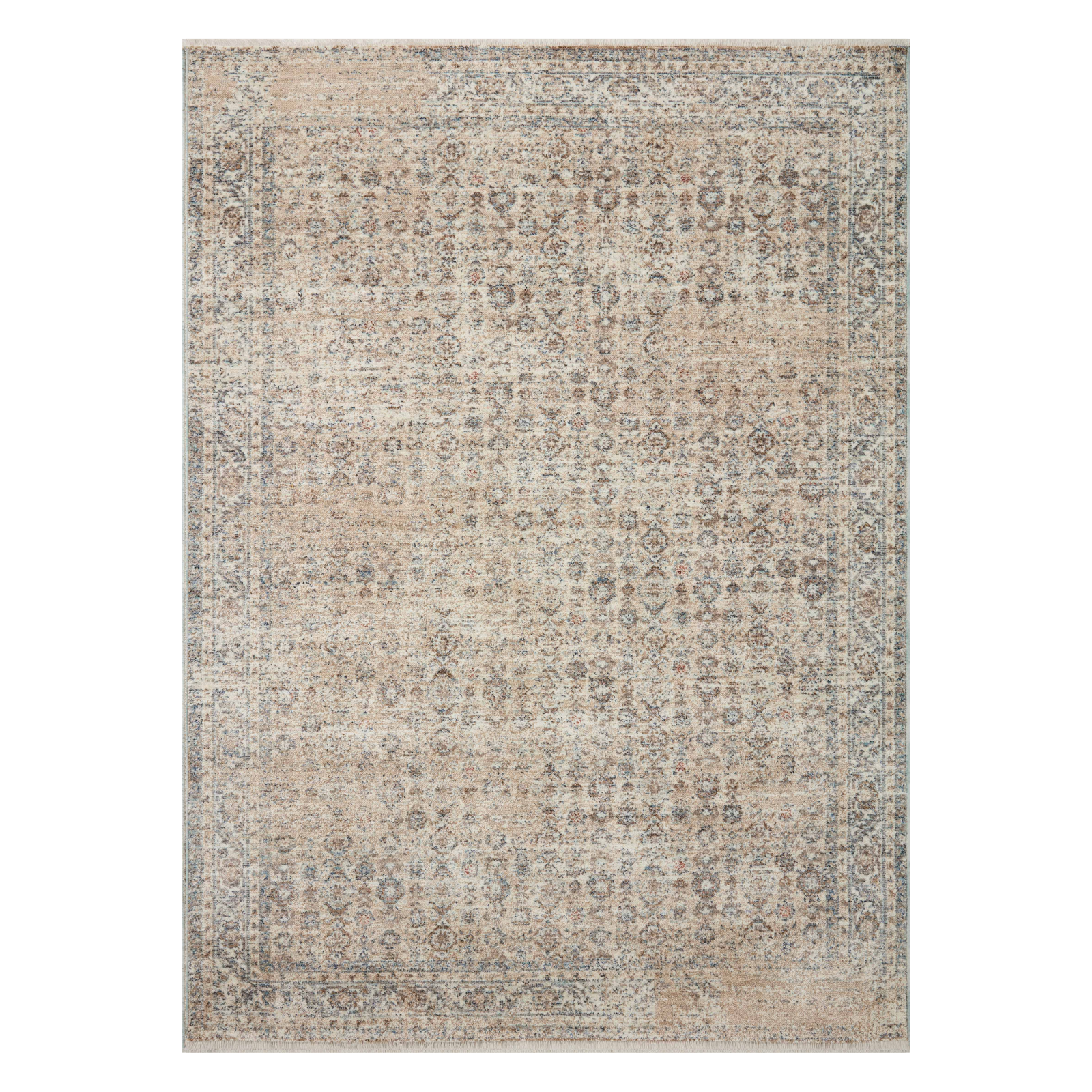 Angela Rose x Loloi Blake Beige/ Denim Rug - Rug & Weave